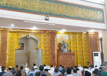 Khutbah Jumat di Masjid Raya Baitul Izzah Kini Gunakan Bahasa Arab
