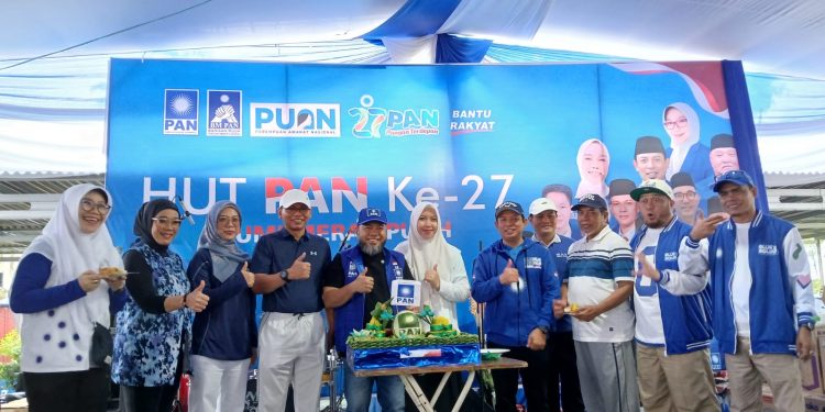 Gubernur Helmi Hasan Instruksikan Kader PAN Bantu Rakyat di Momen HUT ke-27