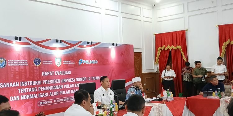 Pimpin Rakor, Menko AHY Tekankan Pengerukan Alur Pelabuhan Pulau Baai Segera Dituntaskan