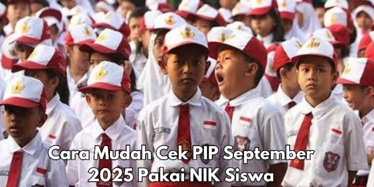 Kabar Gembira! Ini Cara Mudah Cek PIP September 2025 Sekarang, Cukup Pakai NIK Siswa