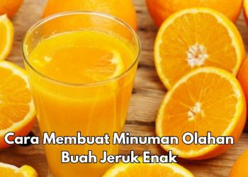 Cek Cara Membuat Minuman Olahan Jeruk di Sini, Simpel dan Menyegarkan
