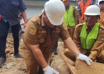 Rifai Tajuddin Tinjau Langsung Titik Nol Pembangunan Rehabilitasi SD di Bengkulu Selatan
