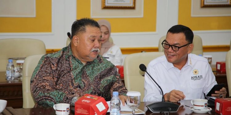 Rapat Apkasi Bersama Mendagri, Bupati Rifai Tajudin Sampaikan Usulan Tata Kelola Fiskal Hingga Tunjangan P3K