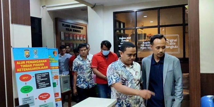 Polda Bengkulu Tahan 3 Tersangka Kasus Kredit Fiktif di Bank Bengkulu Cabang Lebong
