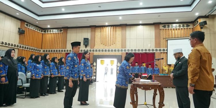 92 PPPK Tahap II Pemprov Bengkulu Resmi Dilantik, Gubernur Helmi Hasan Tegaskan Turun Bantu Rakyat