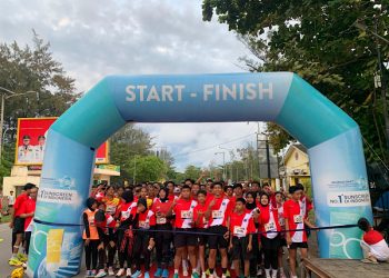 RB Run 5K Meriah Dibuka Langsung Walikota Dedy Wahyudi, Ratusan Peserta Ramaikan Pantai Panjang