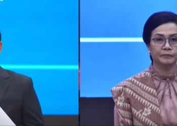 Sertijab Menteri Keuangan Baru, Sri Mulyani Menangis Minta Maaf