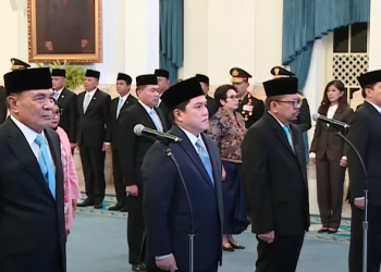 Reshuffle Jilid II, Erick Thohir Resmi Jadi Menpora, Ini 11 Nama Menteri Baru Lainnya