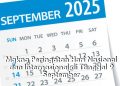 Ternyata Ini Makna dari Tanggal 9 September, Ada Peringatan Hari Nasional hingga Internasional