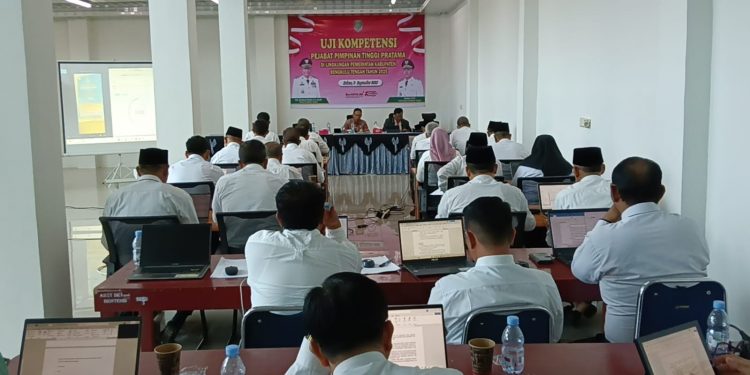 Gerbang Mutasi Dibuka, 28 Pejabat Eselon II Bengkulu Tengah Jalani Uji Kompetensi