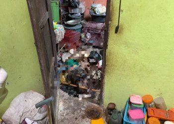 Korban saat ditemukan meninggal dunia di rumahnya.