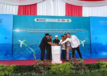 Pembangunan Lanjutan Bandara Fatmawati Resmi Dimulai, Ditargetkan Rampung Mei 2026