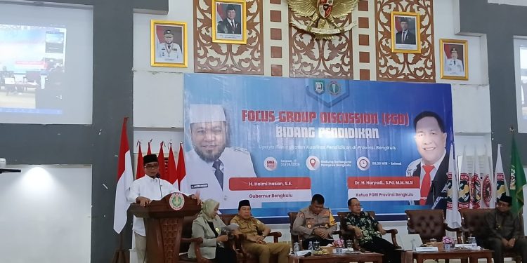 PGRI Bengkulu Gandeng DPRD dan Akademisi Bahas Kualitas Pendidikan