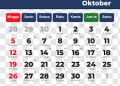 CATAT! Daftar Hari Penting Nasional dan Internasional Oktober 2025