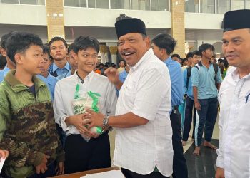 Pemprov Bengkulu Bersama Baznas Luncurkan Program Bantuan Beras Bagi Pelajar SMA/SMK