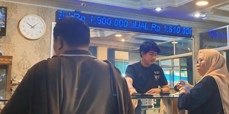 Harga Emas di Bengkulu Selatan Melonjak Naik, Tembus Rp1.900.000 per Gram