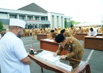 ASN Pemprov Bengkulu Teken Pernyataan Tidak Melakukan Pungli dan Gratifikasi