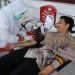 Peringati Hari Jadi Humas Polri ke-74, Polres Bengkulu Gelar Donor Darah