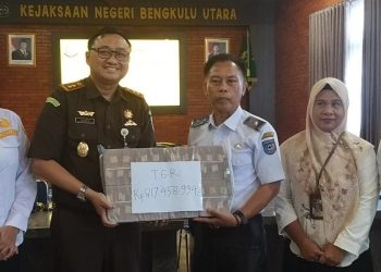 Lewat Jalur Non-Litigasi dan Mediasi, Kejari Bengkulu Utara Pulihkan Keuangan Daerah Rp1,3 Miliar