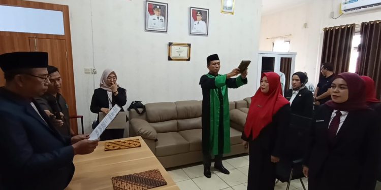 5 Kepala Puskesmas Baru Bengkulu Tengah Resmi Dilantik