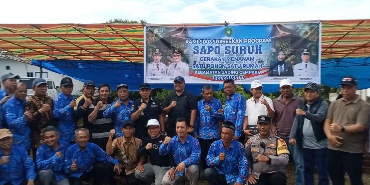 Pemkot Bengkulu Resmi Launching Program ‘Sapo Suruh’, 3000 Bibit Pohon Dibagikan Bertahap