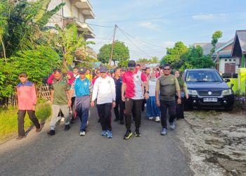 Rayakan HUT TNI ke-80, Kodim 0408/BS Gelar Jalan Santai, Diikuti Ribuan Masyarakat