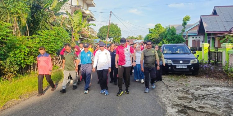 Rayakan HUT TNI ke-80, Kodim 0408/BS Gelar Jalan Santai, Diikuti Ribuan Masyarakat