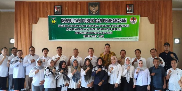 Sekda Bengkulu Selatan Dorong Partisipasi Publik dalam Penyusunan RPPLH 2025–2055