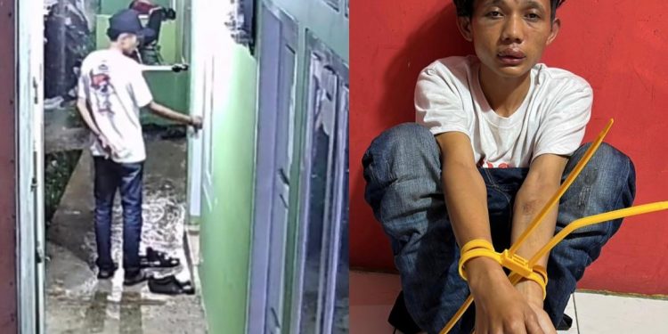 Viral Karena Aksinya Terekam CCTV, Pelaku Curanmor  Diringkus di Kepahiang