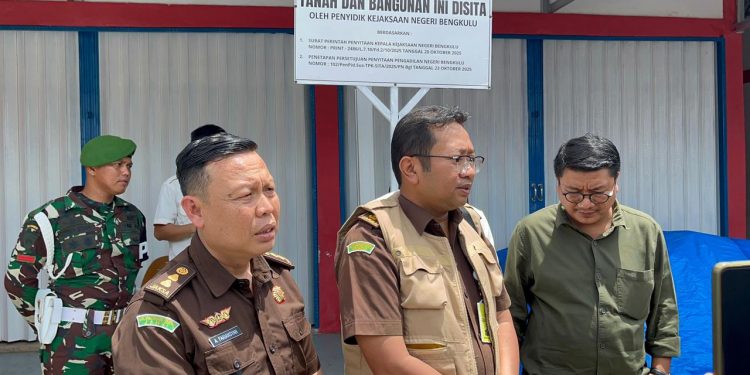 Puluhan Kios di Pasar Panorama Disita, Imbas Kasus Korupsi Jual Beli Aset Milik Pemkot Bengkulu