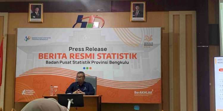 Inflasi Bengkulu Capai 2,85 Persen,  Penyumbang Terbesar Kenaikan Harga Emas Hingga Cabai Merah