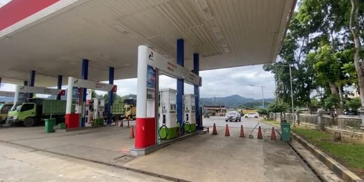 SPBU di Kepahiang Kehabisan BBM, Pertalite dan Pertamax Kosong Sejak Pagi