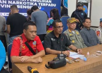 11 Pengguna Positif Narkoba di Eks Lokalisasi Pulau Baai Akan Direhabilitasi