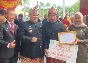 Bengkulu Selatan Sabet Juara II Lomba Pos Kamling Merah Putih Tingkat Provinsi Bengkulu