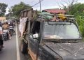 Hilang Kendali, Pemilik Bengkel di Bengkulu Tewas Ditabrak Mobil Pengangkut Sampah