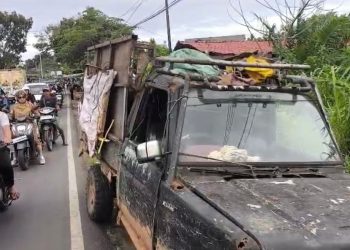 Hilang Kendali, Pemilik Bengkel di Bengkulu Tewas Ditabrak Mobil Pengangkut Sampah