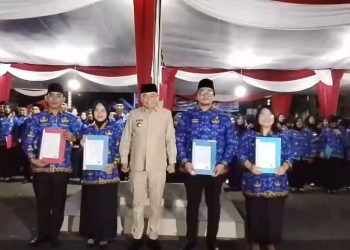 Bersamaan dengan Malam Maroba Berbinar, 609 PPPK Tahap II Pemkab Benteng Dilantik