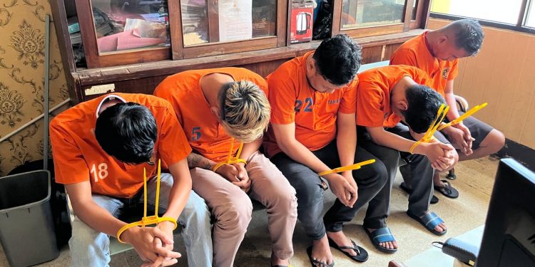 Keroyok Pengunjung, Polisi Amankan 5 Pegawai Tempat Hiburan Malam di Bengkulu