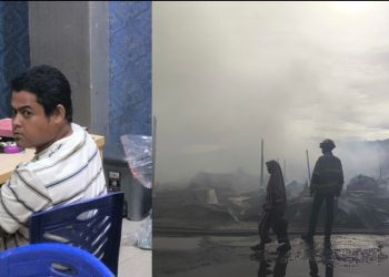 Kebakaran Pasar Karmia Jaya, Polisi Tetapkan Terduga Pembakaran Sebagai Tersangka