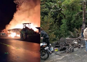 Warung Bengkel di Liku 9 Ludes Terbakar, Api Diduga dari Puntung Rokok