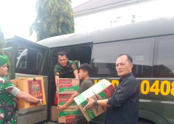 Ada Mie hingga Beras, Kodim 0408 Bengkulu Selatan Salurkan Bantuan Kemanusiaan untuk Korban Banjir Sumatera