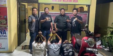 Curi HP dan Gelapkan Motor, Tiga Pelaku Diringkus Tim Macan Ratu Polsek Ratu Agung