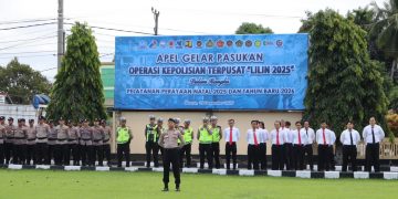 Amankan Natal dan Tahun Baru, Polres Bengkulu Selatan Gelar Lilin Nala 2025