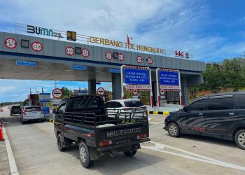 Libur Nataru, Trafik Tol Bengkulu–Taba Penanjung Naik 14,55 Persen