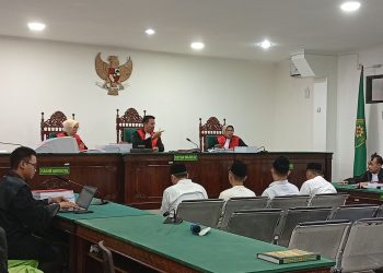JPU Tuntut 4 Mantan Pejabat Sekretariat DPRD Kaur hingga 8 Tahun Penjara