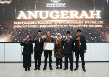 BPK Bengkulu Dominasi Anugerah Keterbukaan Informasi Publik 2025
