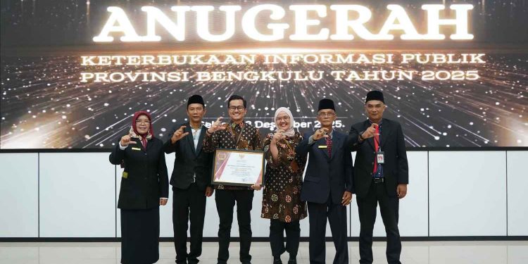 BPK Bengkulu Dominasi Anugerah Keterbukaan Informasi Publik 2025