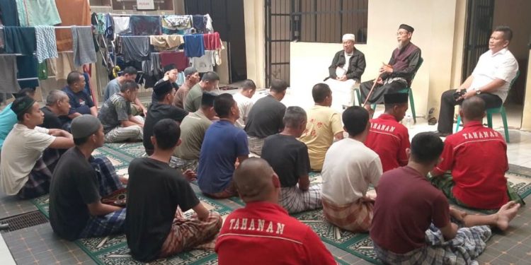 Dit Tahti Polda Bengkulu Gelar Pembinaan Rohani, Perkuat Mental dan Spiritual Tahanan