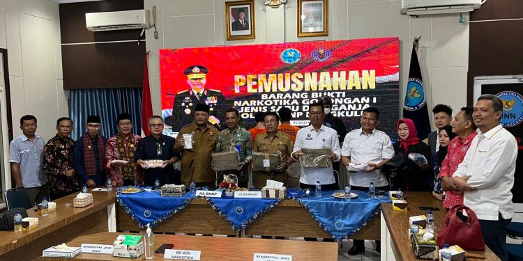 Pemprov Bengkulu Minta BNNP Gelar Tes Urine untuk Pejabat di Semua OPD