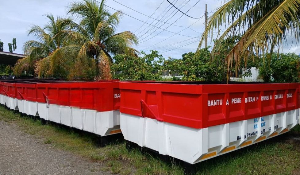 DLHK Bengkulu Selatan Hadirkan Layanan Kontainer Sampah Gratis, Dukung Kebersihan di Setiap Kegiatan Masyarakat